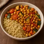 quinoa com legumes
